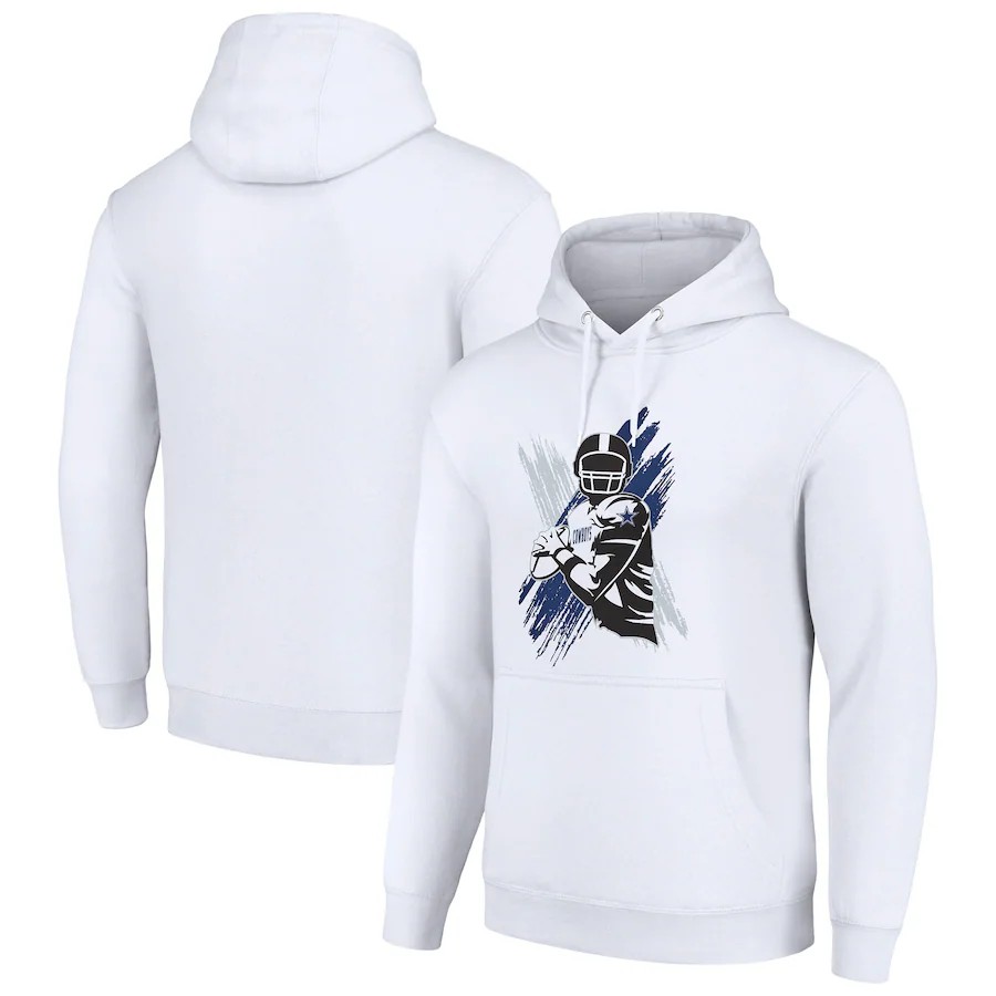 Men dallas cowboys white NFL 2024 hoodie->denver broncos->NFL Jersey